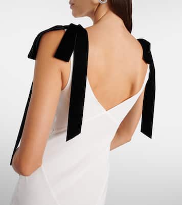 Robe longue en crêpe de soie | Rodarte