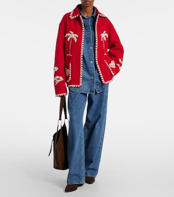 Remember Me virgin wool jacket  | Alanui