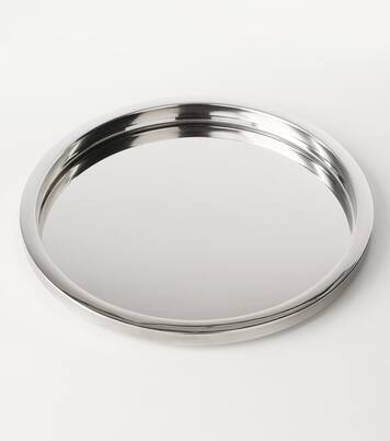 Stainless steel decorative tray | Louise Roe