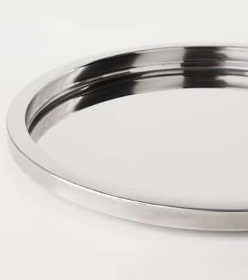 Stainless steel decorative tray | Louise Roe
