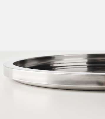 Stainless steel decorative tray | Louise Roe