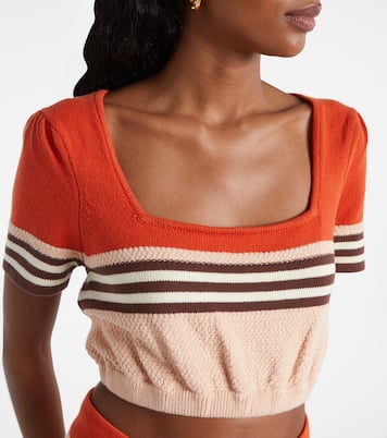 Ascension knitted cotton-blend top | Zimmermann