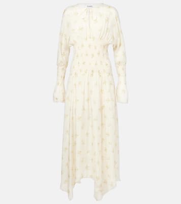 Abito lungo con stampa | Ganni