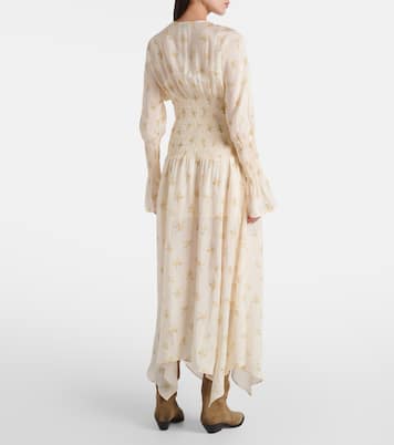 Abito lungo con stampa | Ganni