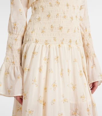 Abito lungo con stampa | Ganni