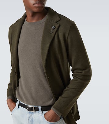 Blazer aus Schurwolle | Lardini