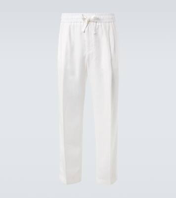 Pantalon droit en lin | Dolce&Gabbana