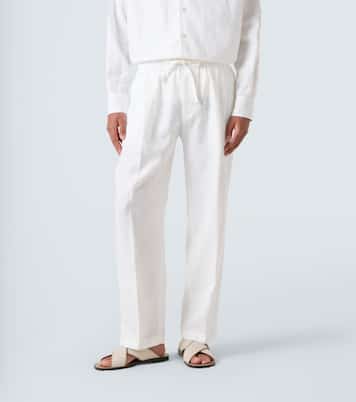 Pantalon droit en lin | Dolce&Gabbana