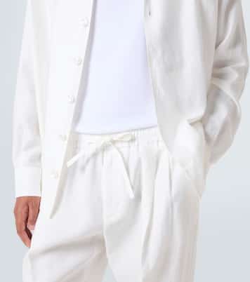 Pantalon droit en lin | Dolce&Gabbana