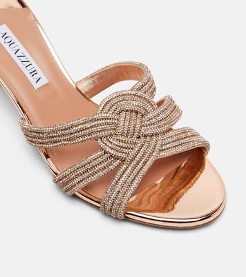Sandales Felix en cuir à ornements | Aquazzura