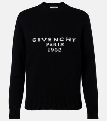 Pull en laine et cachemire à logo | Givenchy