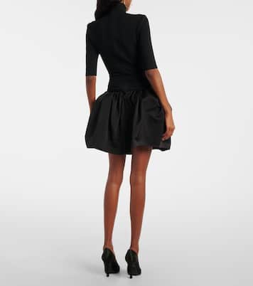 فستان قصير من القطن والحرير | Magda Butrym