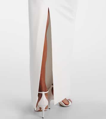 Kori satin-trimmed gown | Solace London