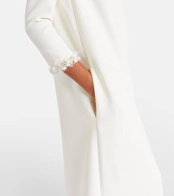 Bridal Robe Lanai aus Crêpe | Safiyaa