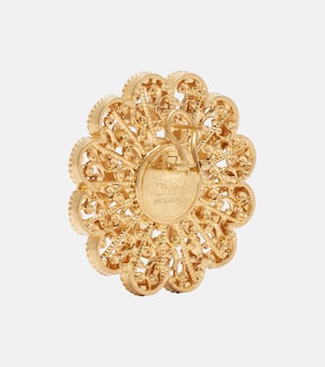 Chloé Feather embellished earrings | Chloé