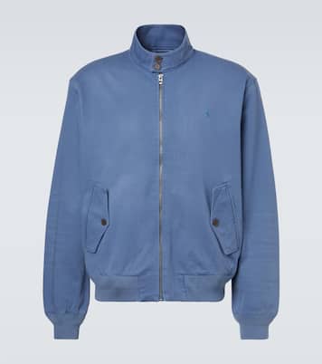 Bedford cotton chino jacket in blue - Polo Ralph Lauren | Mytheresa