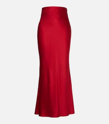 Silk charmeuse maxi skirt | The Sei