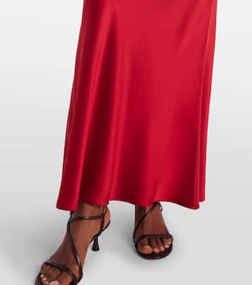 Silk charmeuse maxi skirt | The Sei