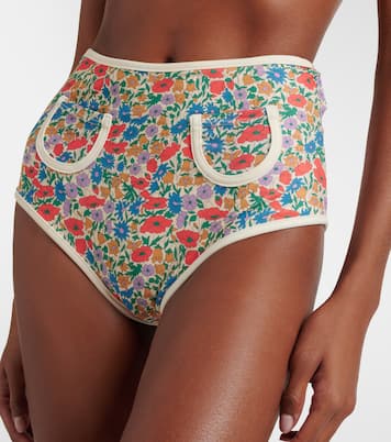Culotte de bikini Polly à fleurs | Montce