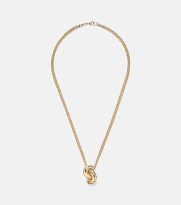 Legacy Knot Big 18kt gold necklace | Engelbert