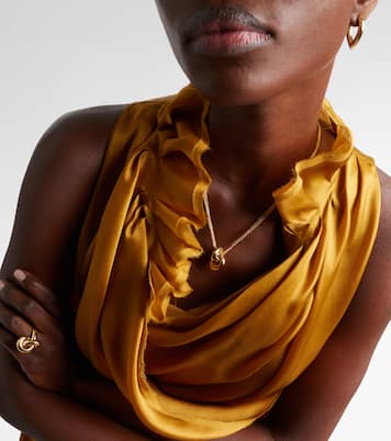 Legacy Knot Big 18kt gold necklace | Engelbert