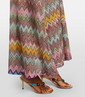 Robe de plage Zigzag en lamé | Missoni