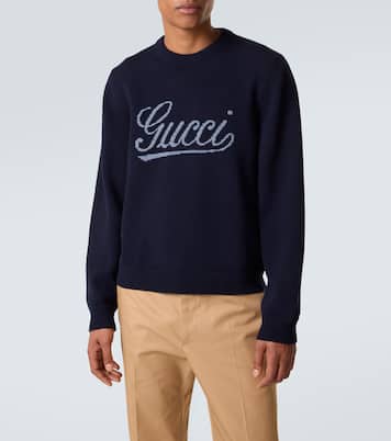 Pull en laine à logo | Gucci