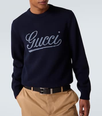 Pull en laine à logo | Gucci