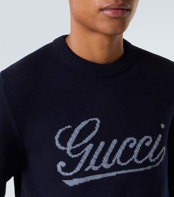Pull en laine à logo | Gucci