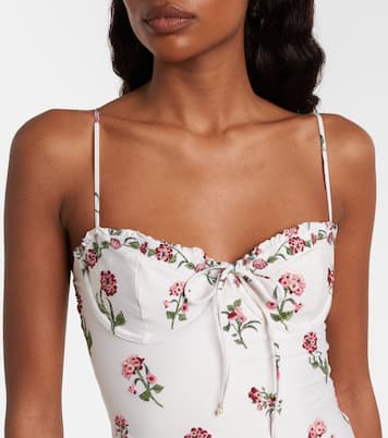 Bañador Ebano floral | Agua by Agua Bendita