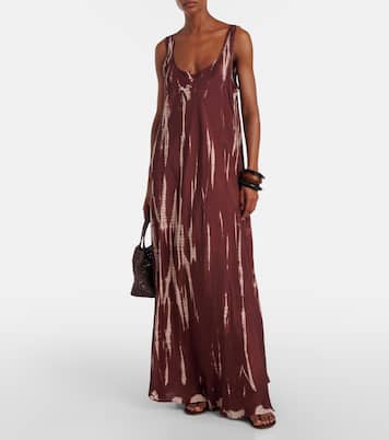 Maxikleid aus Seide | Anna Kosturova