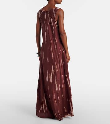 Maxikleid aus Seide | Anna Kosturova