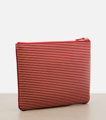 Clutch VLogo aus Leder | Valentino Garavani