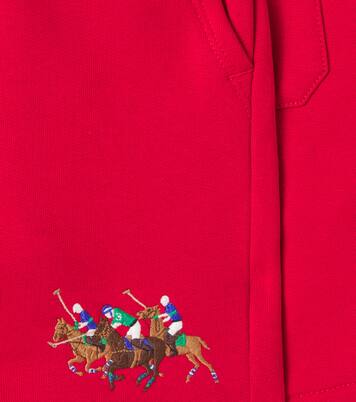 Shorts in jersey di misto cotone | Polo Ralph Lauren Kids