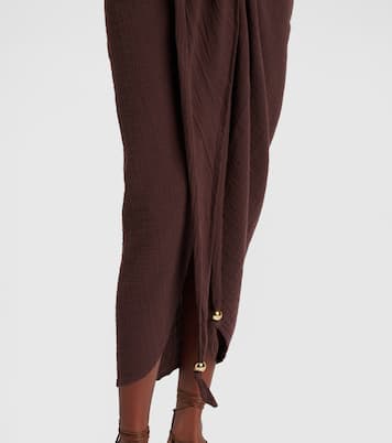 Winnie cotton beach cover-up | Melissa Odabash