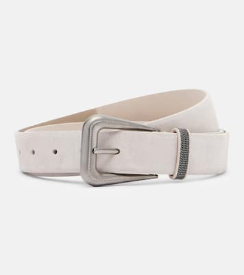 Ceinture Monili en daim | Brunello Cucinelli