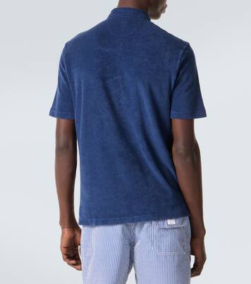 Mondial cotton terry polo shirt  | Fedeli