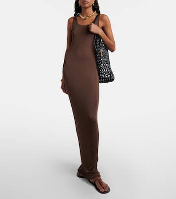 Sandali infradito Cassandre in pelle | Saint Laurent