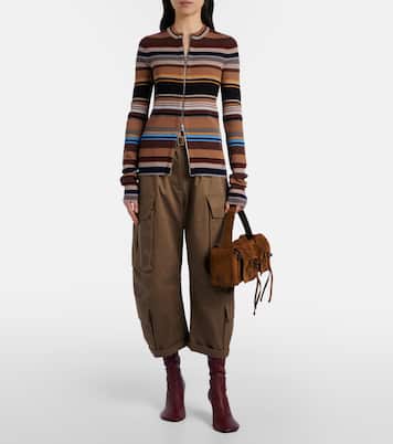 Suede shoulder bag | Acne Studios