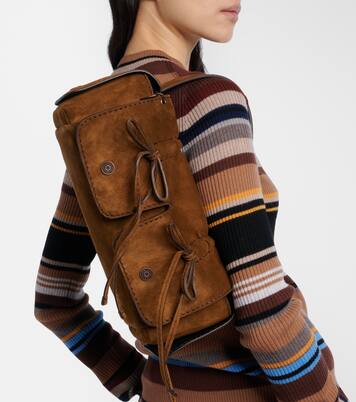 Suede shoulder bag | Acne Studios