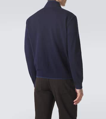 스웨이드 보머 재킷 | Canali