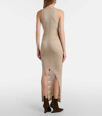 Motivo virgin wool maxi dress | Rick Owens