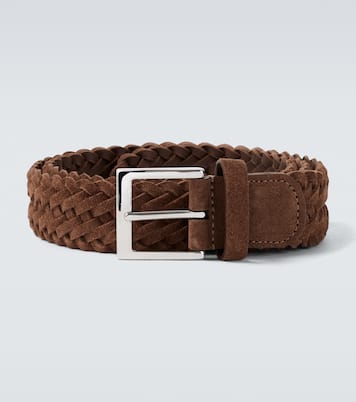 Gürtel aus Veloursleder | Kiton