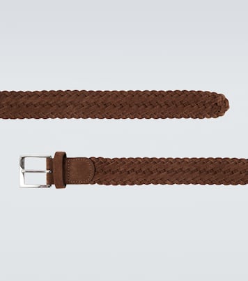 Gürtel aus Veloursleder | Kiton
