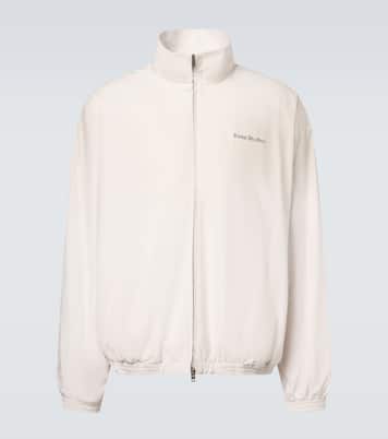 Logo cotton poplin bomber jacket | Acne Studios