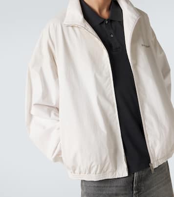 Logo cotton poplin bomber jacket | Acne Studios