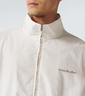 Logo cotton poplin bomber jacket | Acne Studios