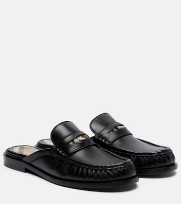 Slippers aus Leder | Burberry