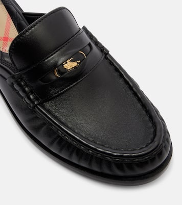 Slippers aus Leder | Burberry