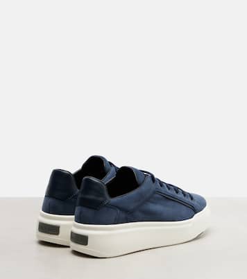 Suede platform sneakers | Max Mara